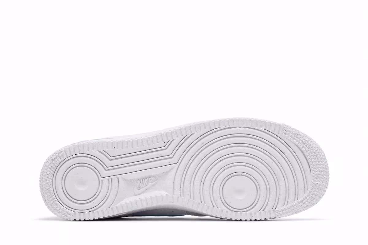 Nike Women's Air Force 1 White University Blue, view 5