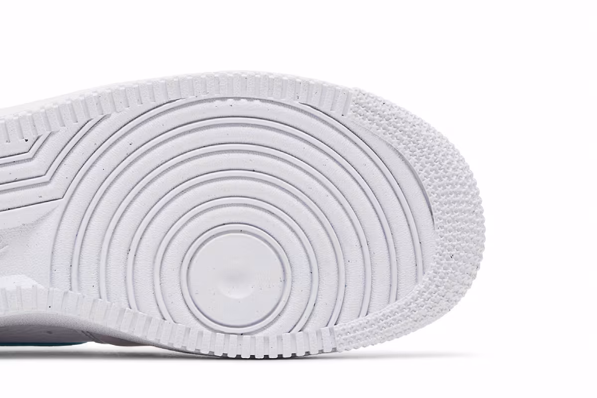 Nike Women's Air Force 1 White University Blue, view 6