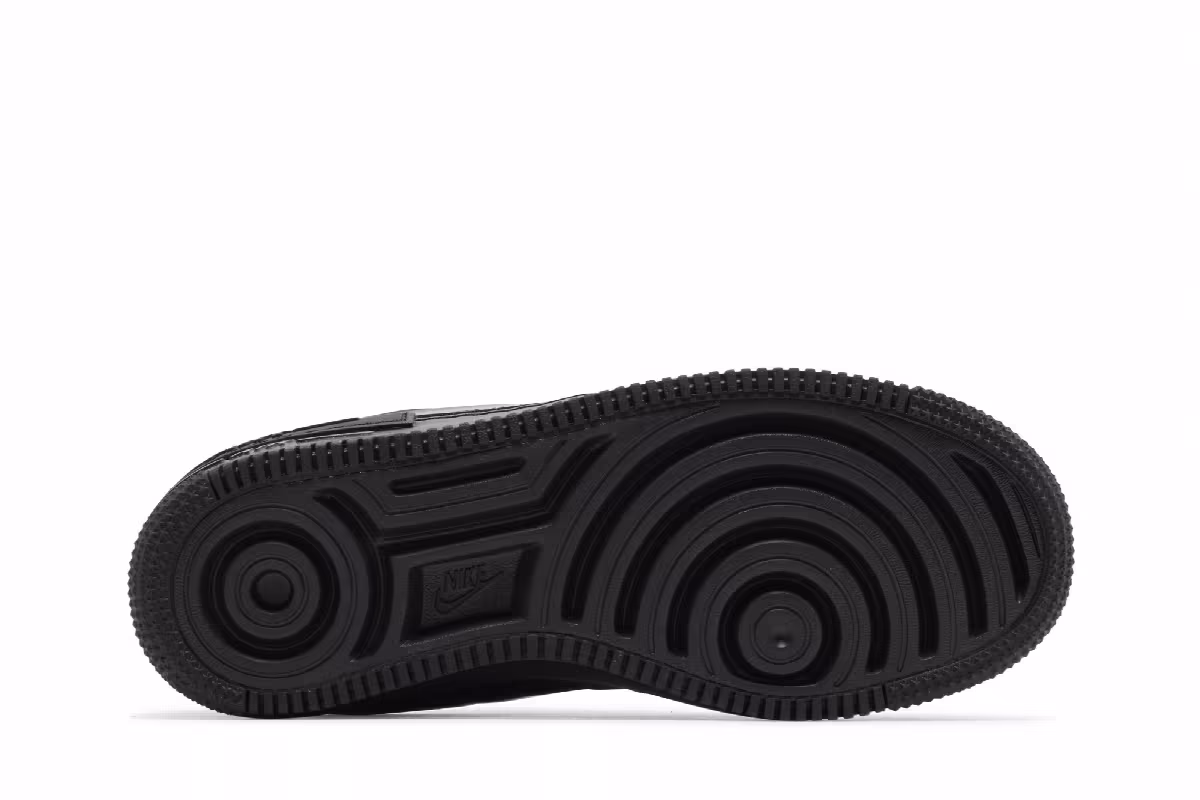 Nike Women's Air Force 1 Shadow Triple Black, view 5