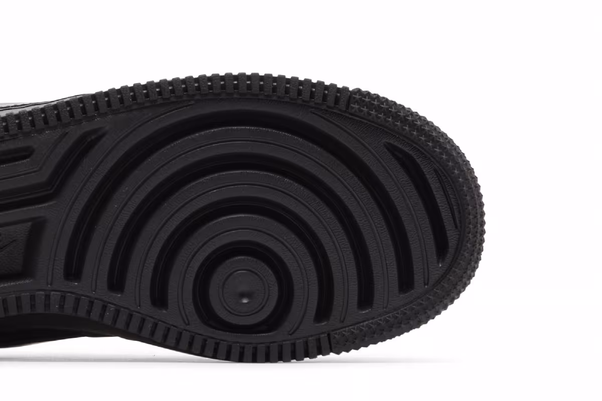 Nike Women's Air Force 1 Shadow Triple Black, view 6