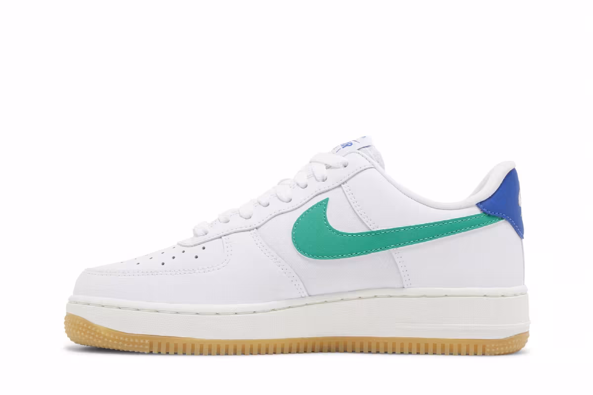 Nike Women's Air Force 1 White Stadium Green, view 4