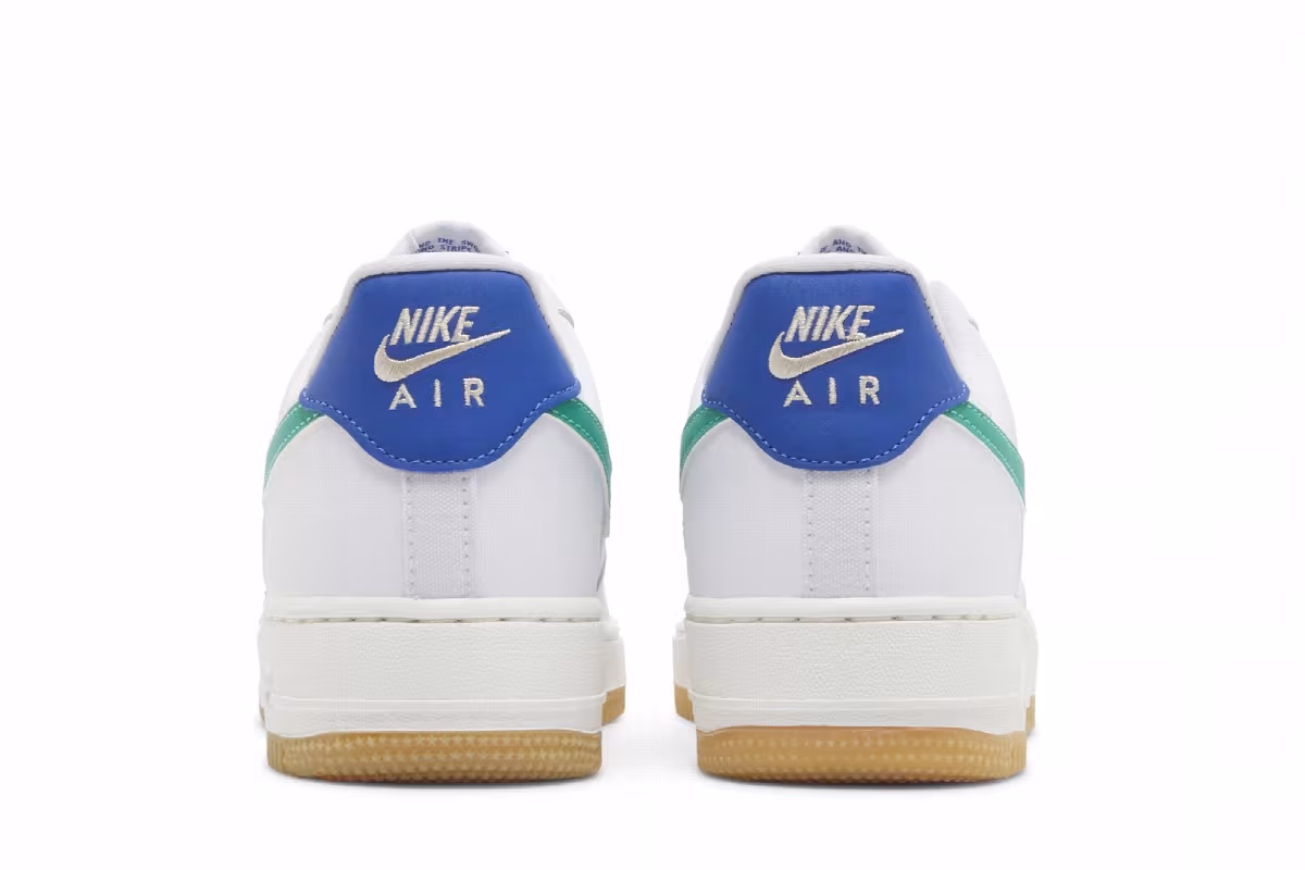 Nike Women's Air Force 1 White Stadium Green, view 7