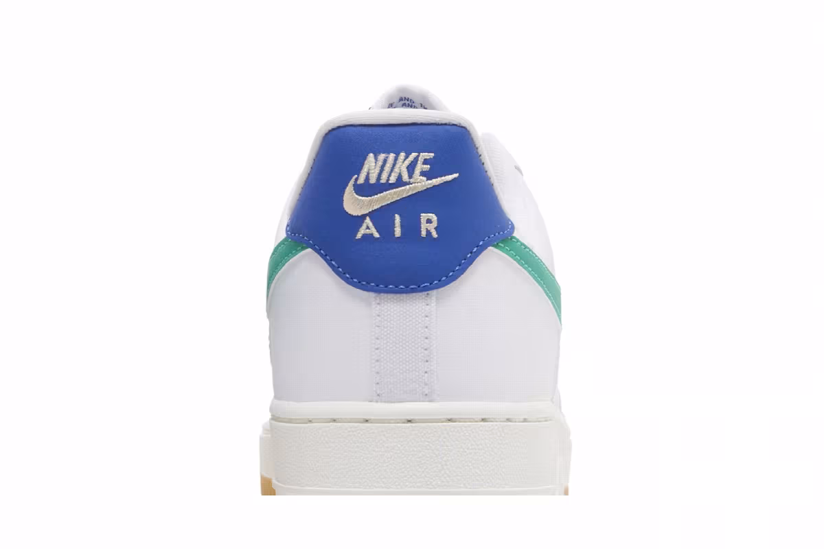 Nike Women's Air Force 1 White Stadium Green, view 8