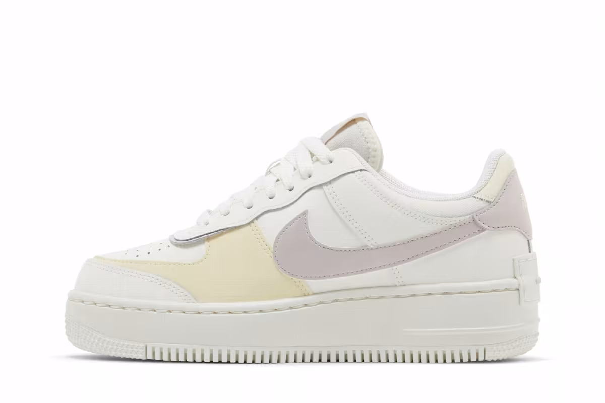 Nike Women's Air Force 1 Shadow Sail Platinum Violet, view 4