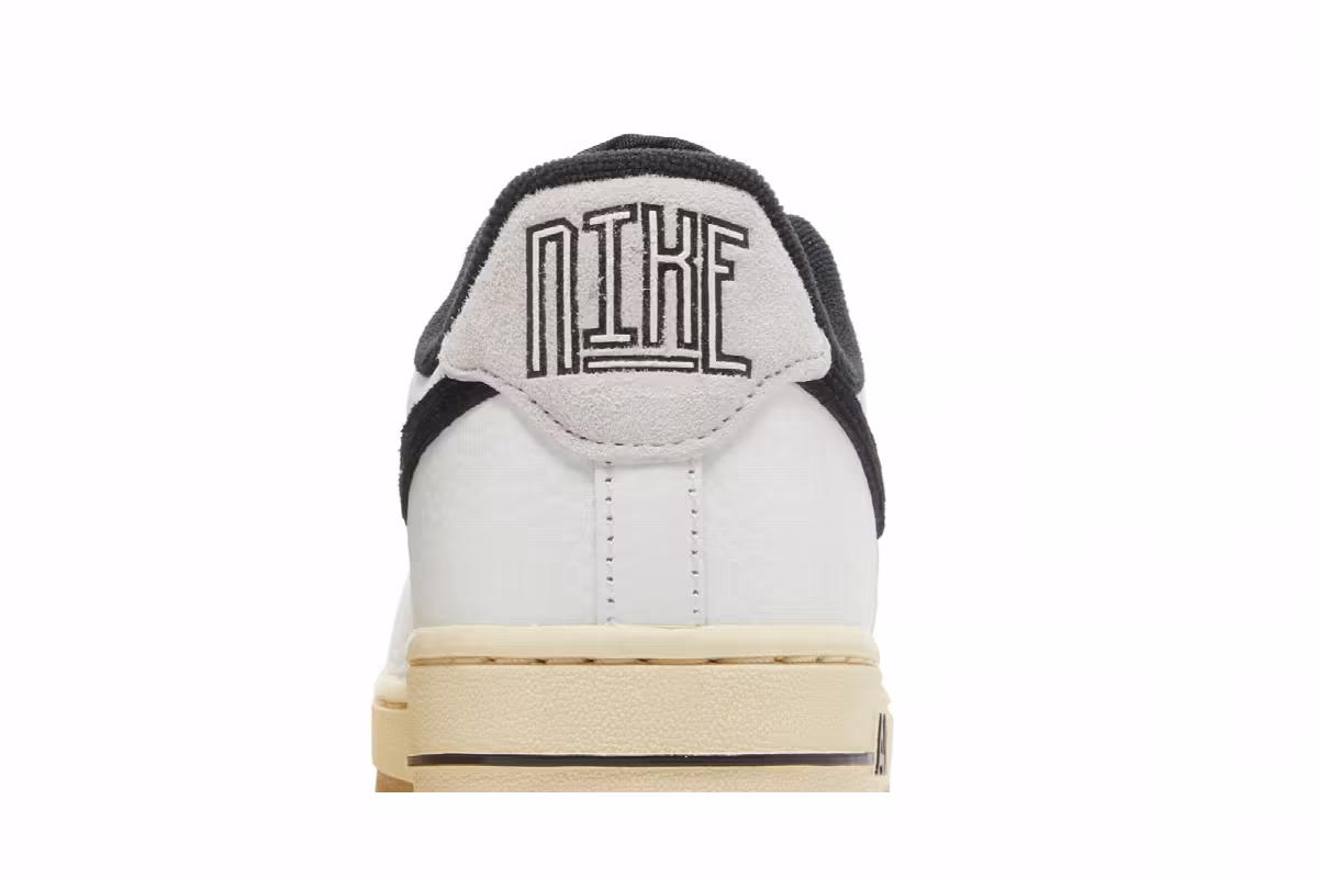 Nike Women's Air Force 1 Command Force - White Black, view 8