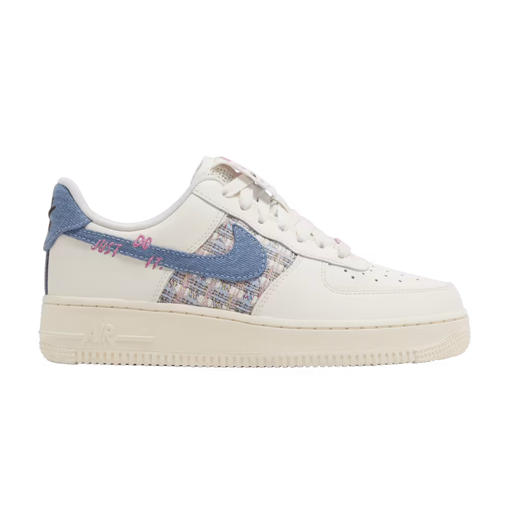 Nike Women's Air Force 1 Low Denim Bouclé