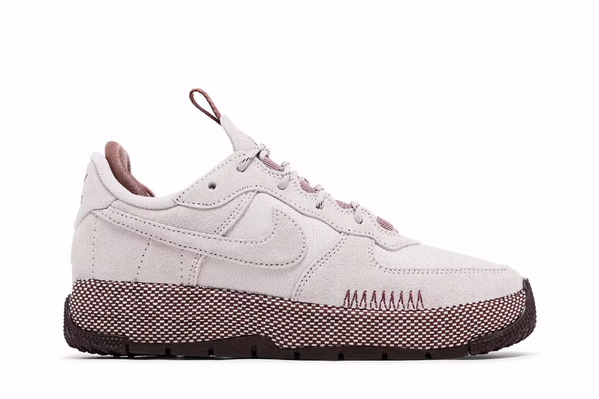 Nike Women's Air Force 1 Wild Platinum Violet, view 2