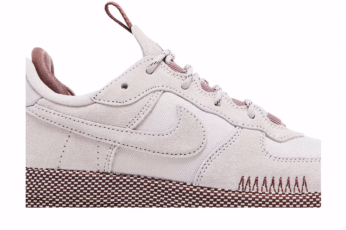 Nike Women's Air Force 1 Wild Platinum Violet, view 3