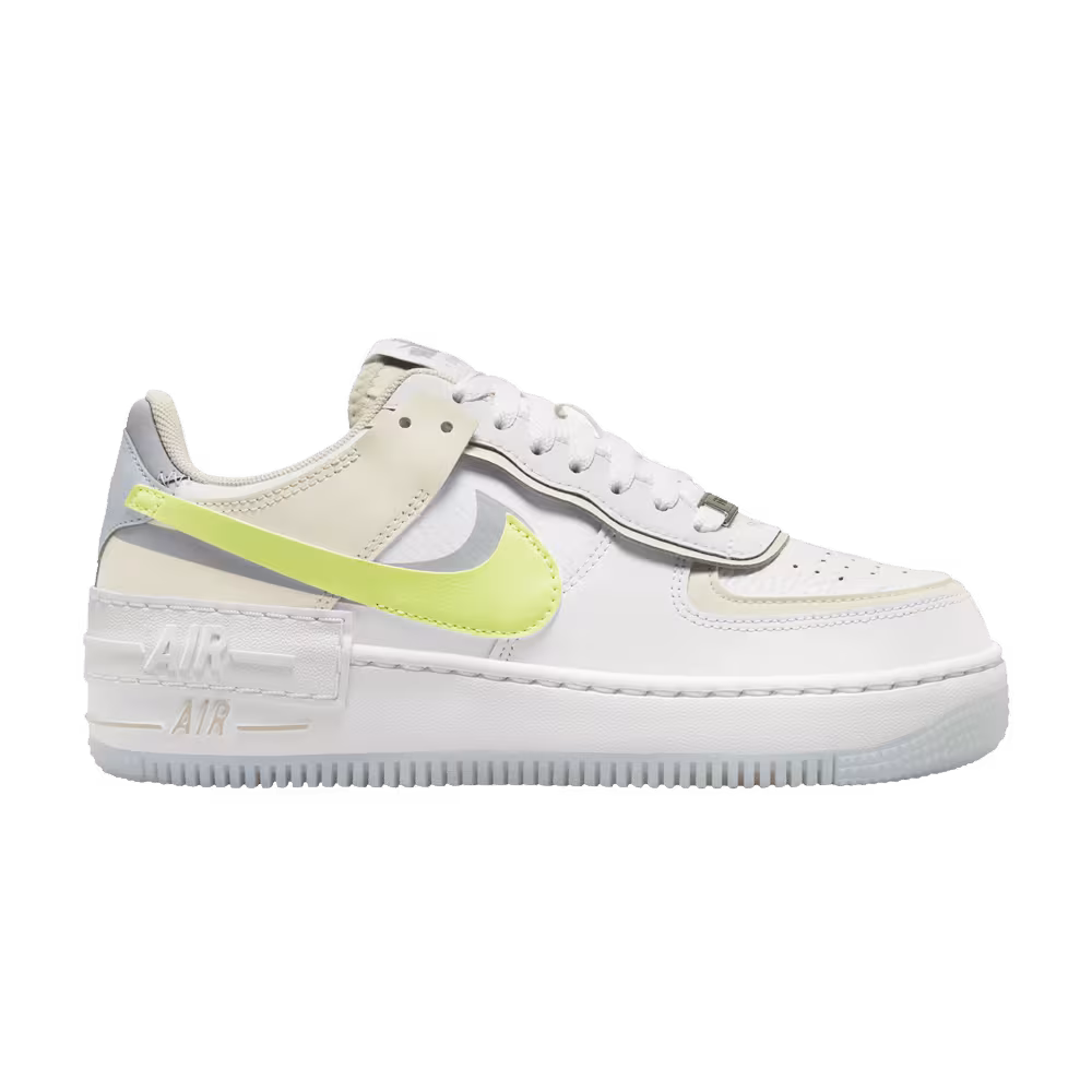 Nike Women's Air Force 1 Shadow White Lemon Twist