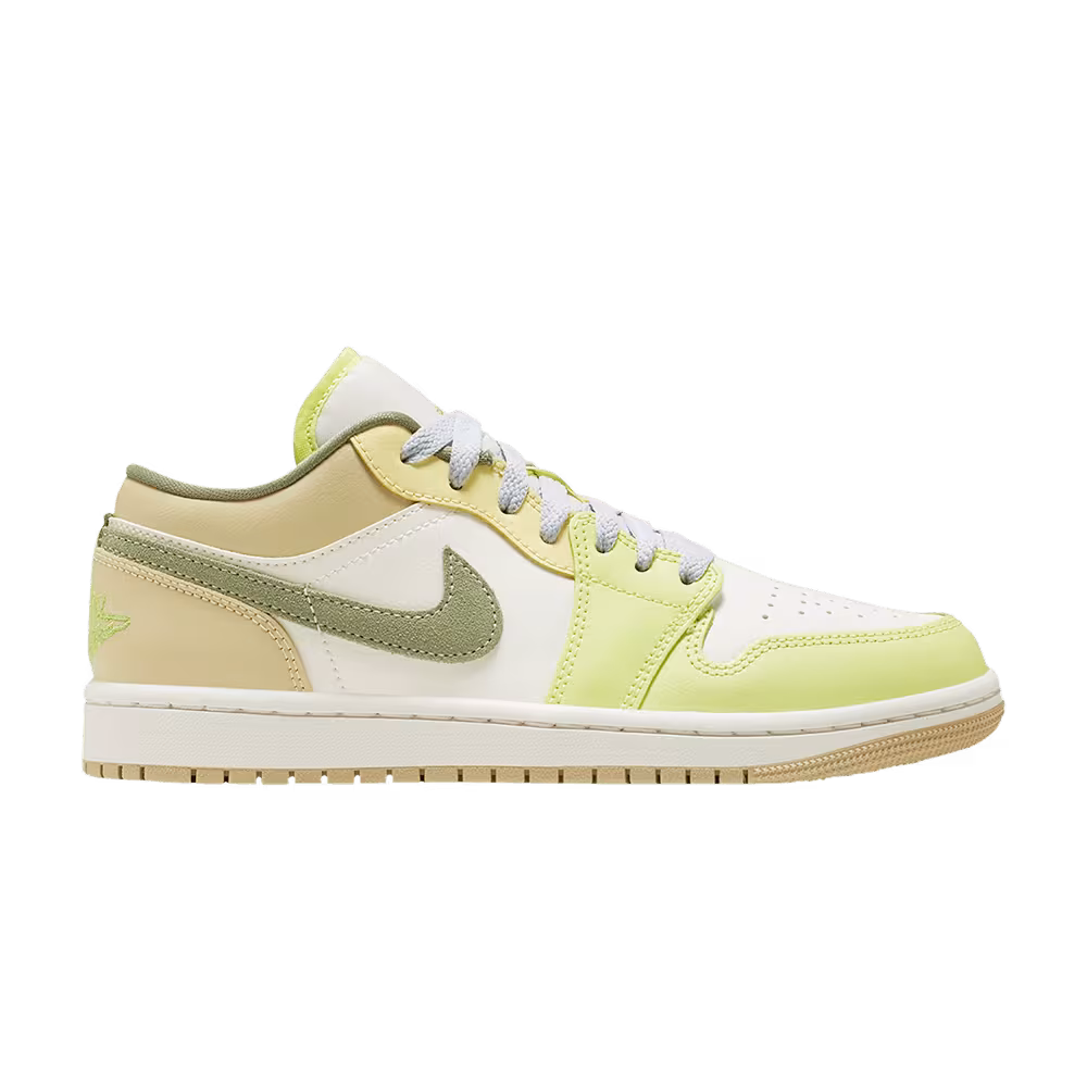 Nike Women's Air Jordan 1 Low Sail Pale Citron