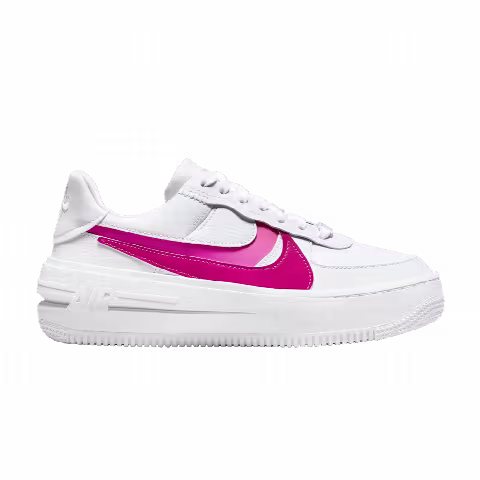 Nike Wmns Air Force 1 PLT.AF.ORM 'White Fireberry'