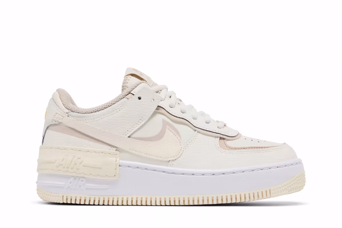 Nike Women's Air Force 1 Low Sail Pale Ivory White, view 2
