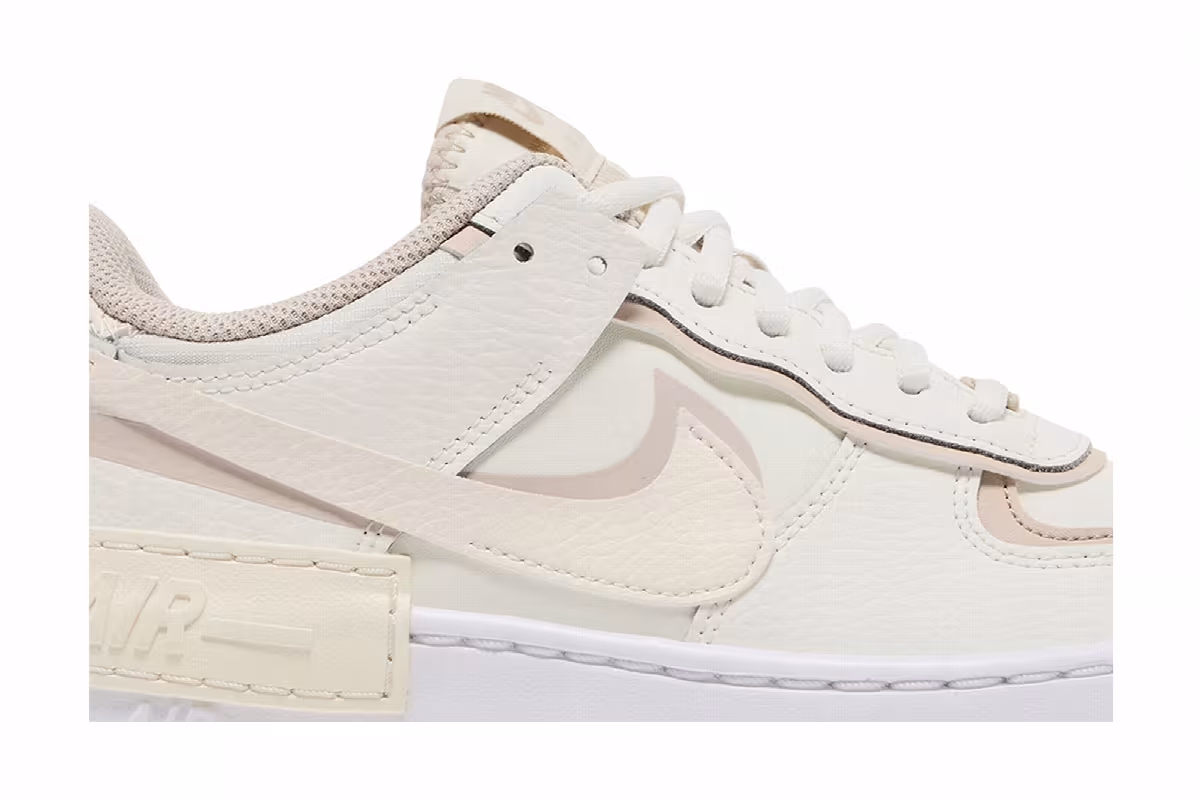 Nike Women's Air Force 1 Low Sail Pale Ivory White, view 3