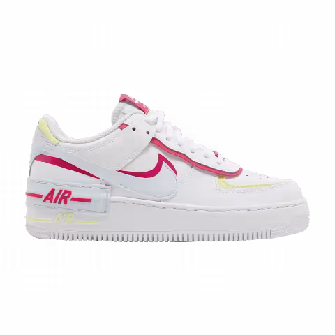 Nike Wmns Air Force 1 Shadow 'White Blue Tint Fireberry'