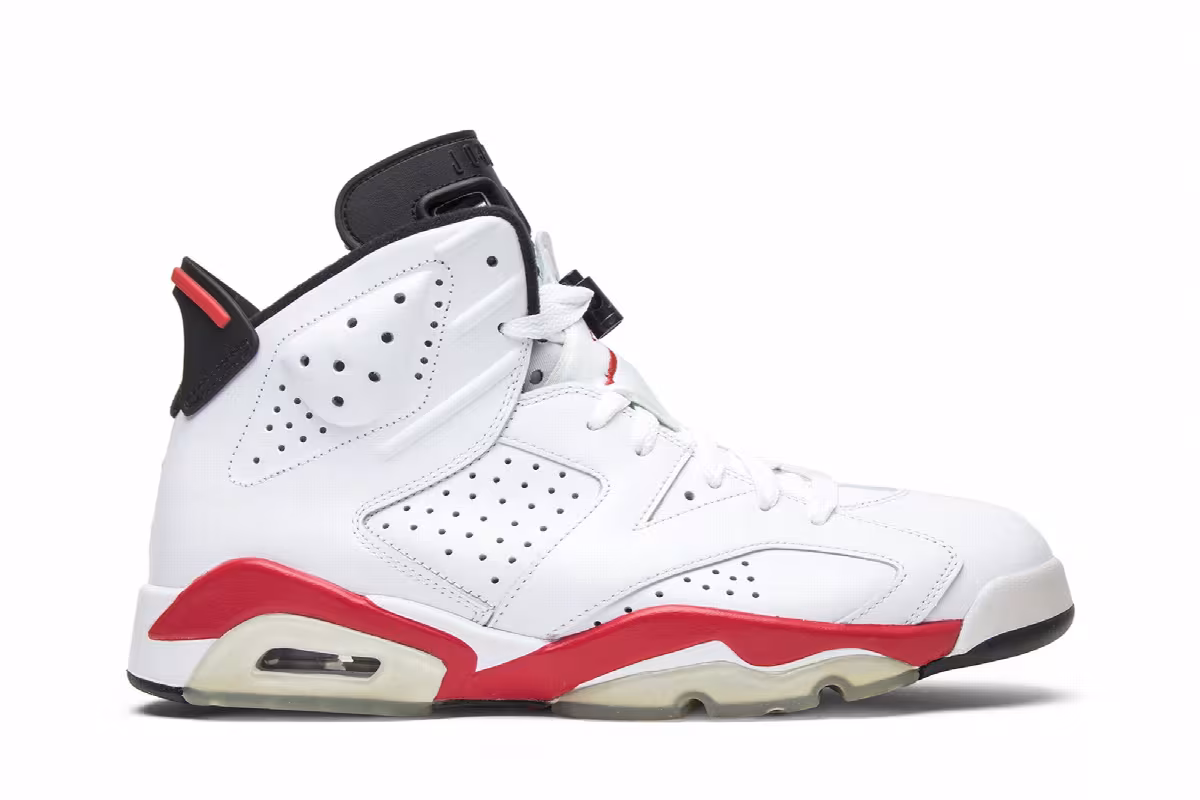 Air Jordan 6 Infrared Pack Infrared Pack - White, view 2