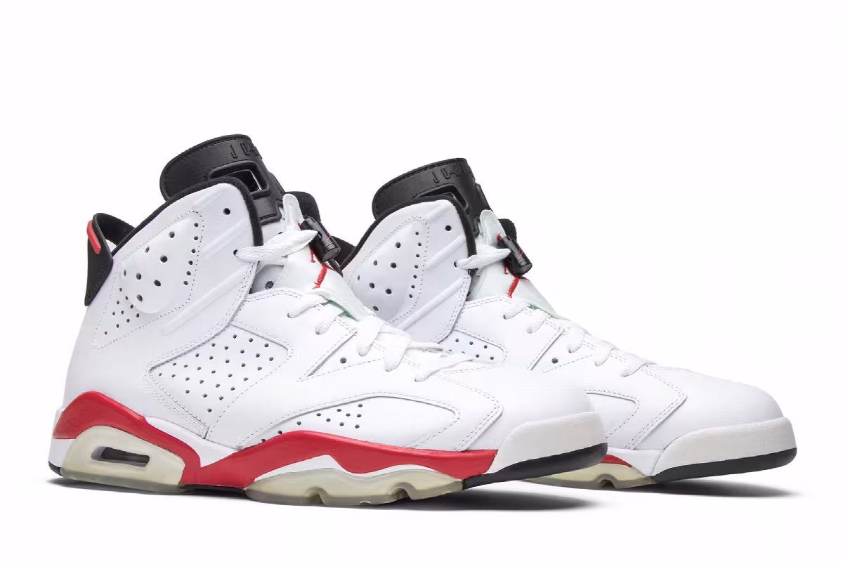 Air Jordan 6 Infrared Pack Infrared Pack - White, view 9