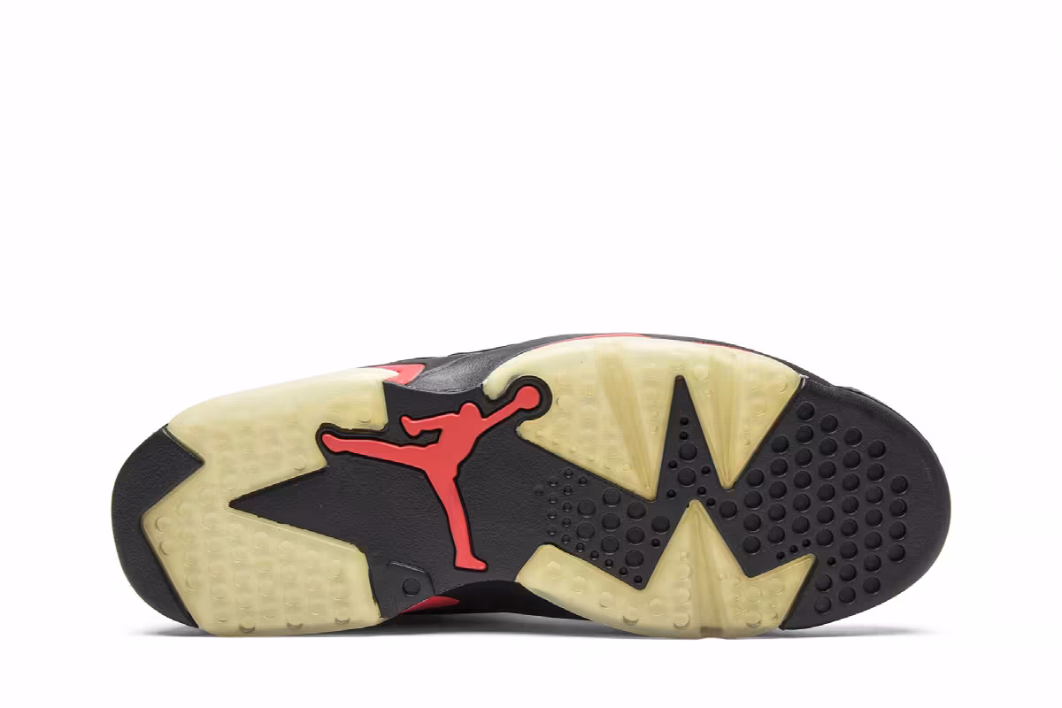 Air Jordan 6 Infrared Pack Infrared Pack - Black, view 5