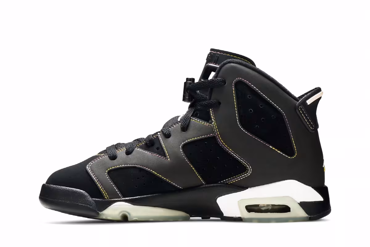 Air Jordan 6 GS Lakers, view 4