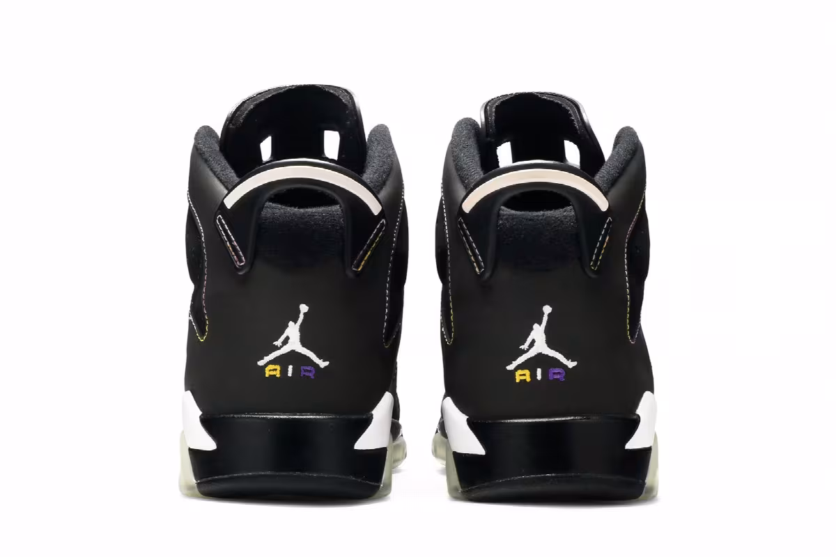 Air Jordan 6 GS Lakers, view 7