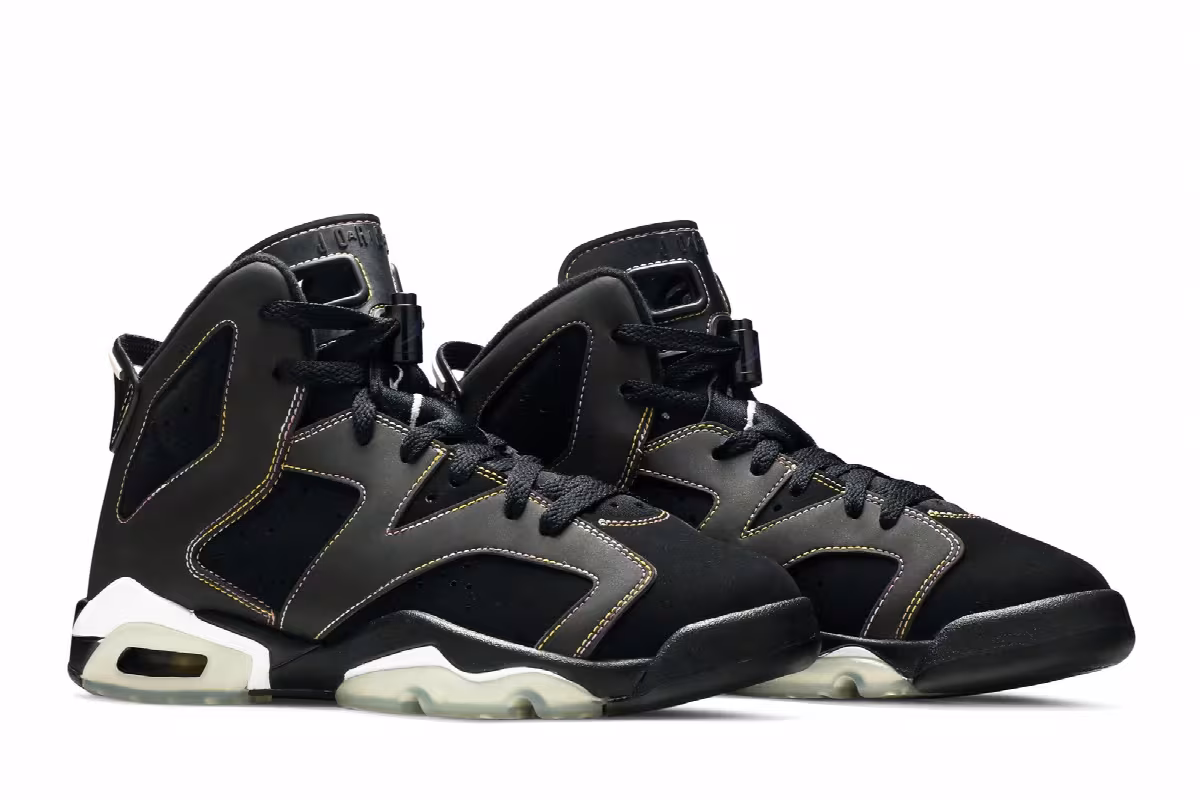 Air Jordan 6 GS Lakers, view 9