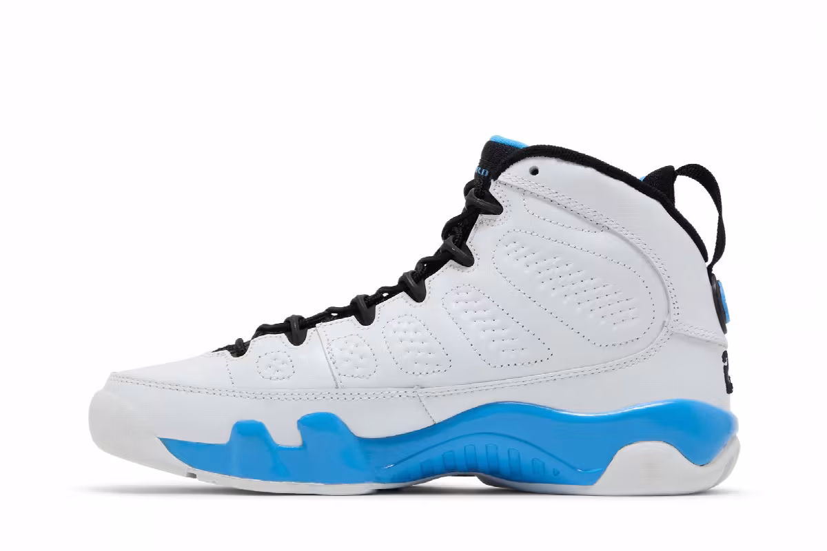 Air Jordan 9 GS Powder Blue 2010, view 4