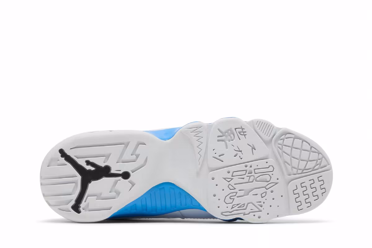 Air Jordan 9 GS Powder Blue 2010, view 5