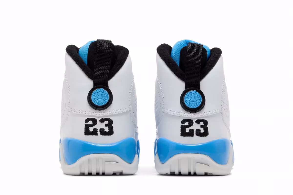 Air Jordan 9 GS Powder Blue 2010, view 7