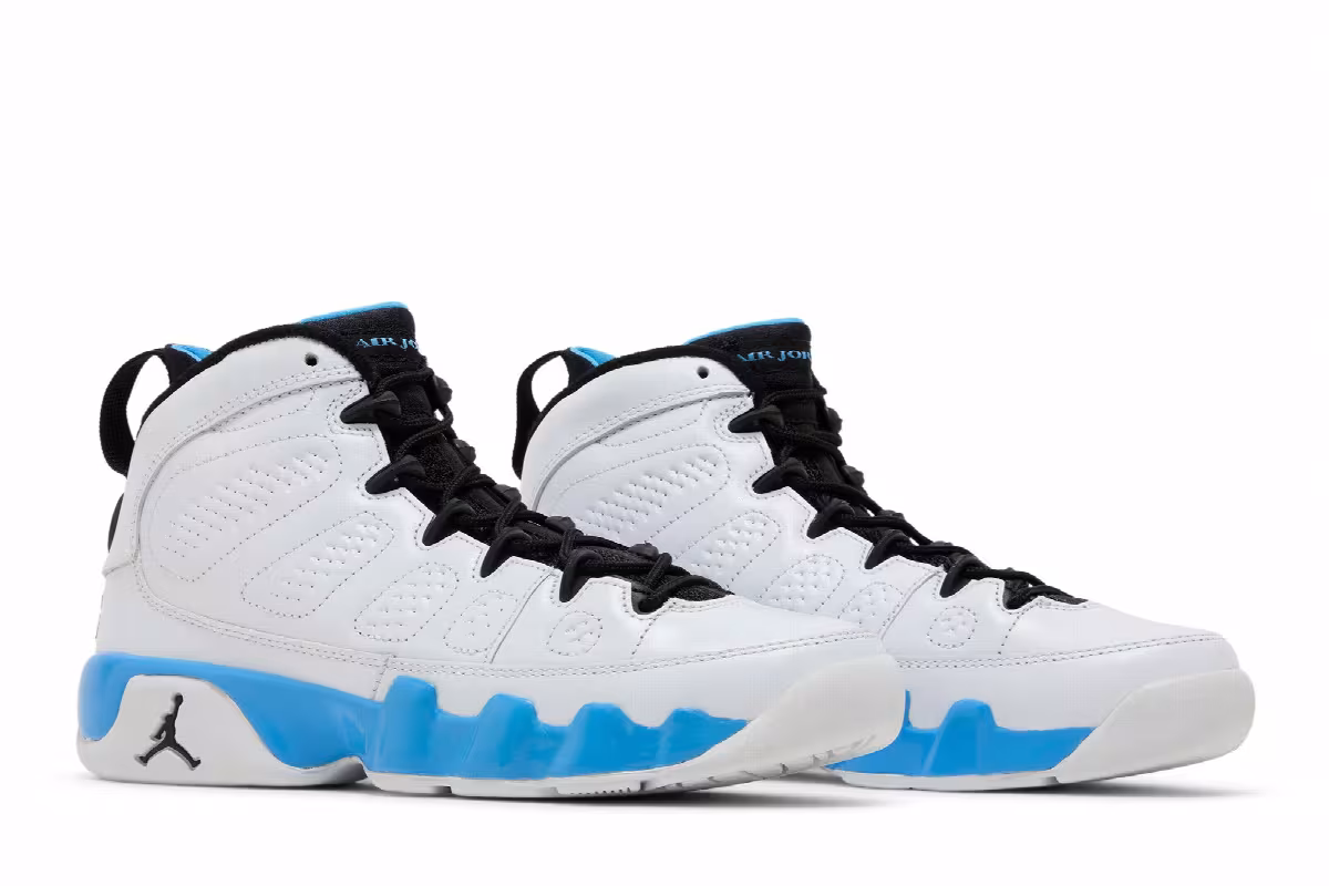 Air Jordan 9 GS Powder Blue 2010, view 9