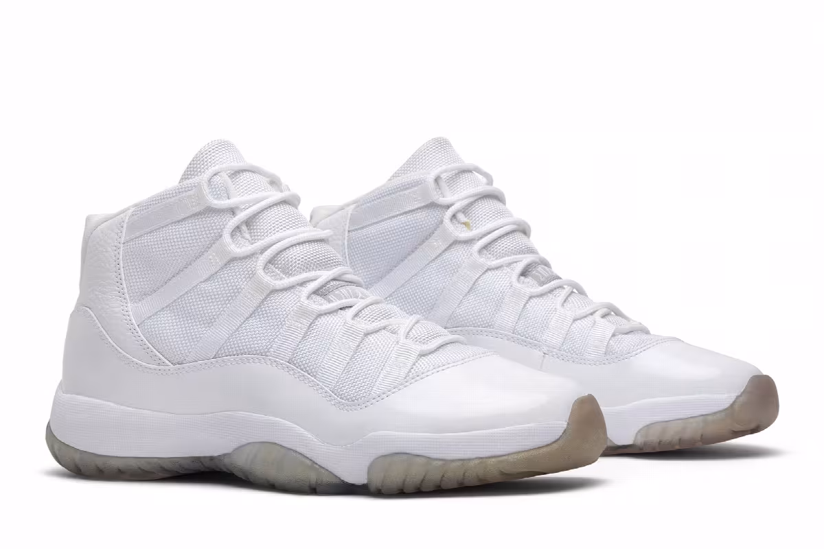 Air Jordan 11 GS Silver Anniversary, view 9