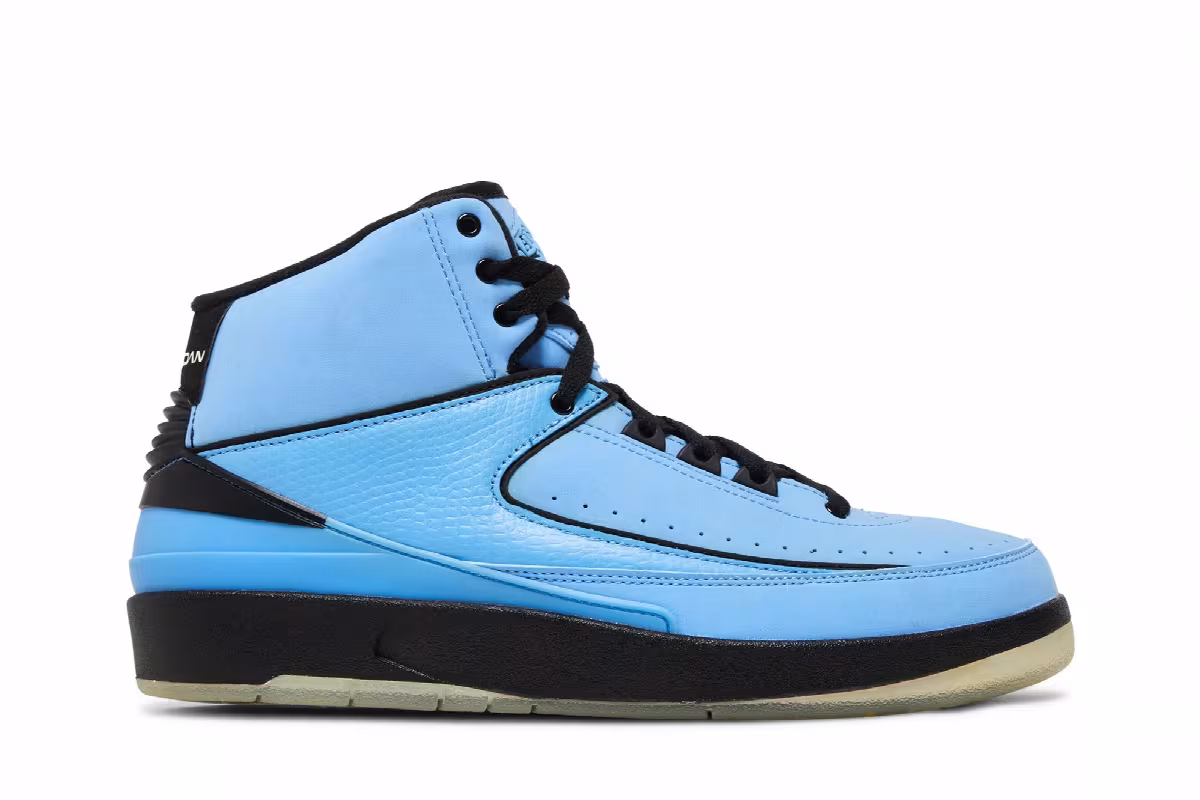 Air Jordan 2 QF University Blue, view 2
