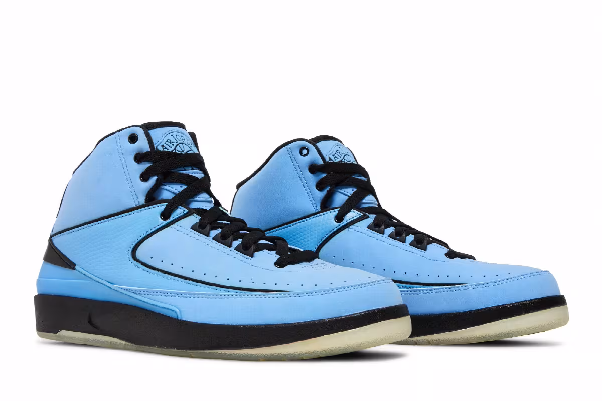 Air Jordan 2 QF University Blue, view 9