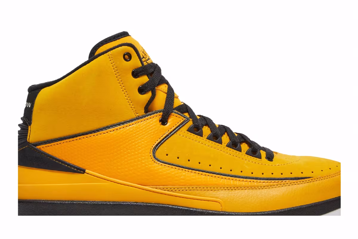 Air Jordan 2 QF Candy Yellow, view 3