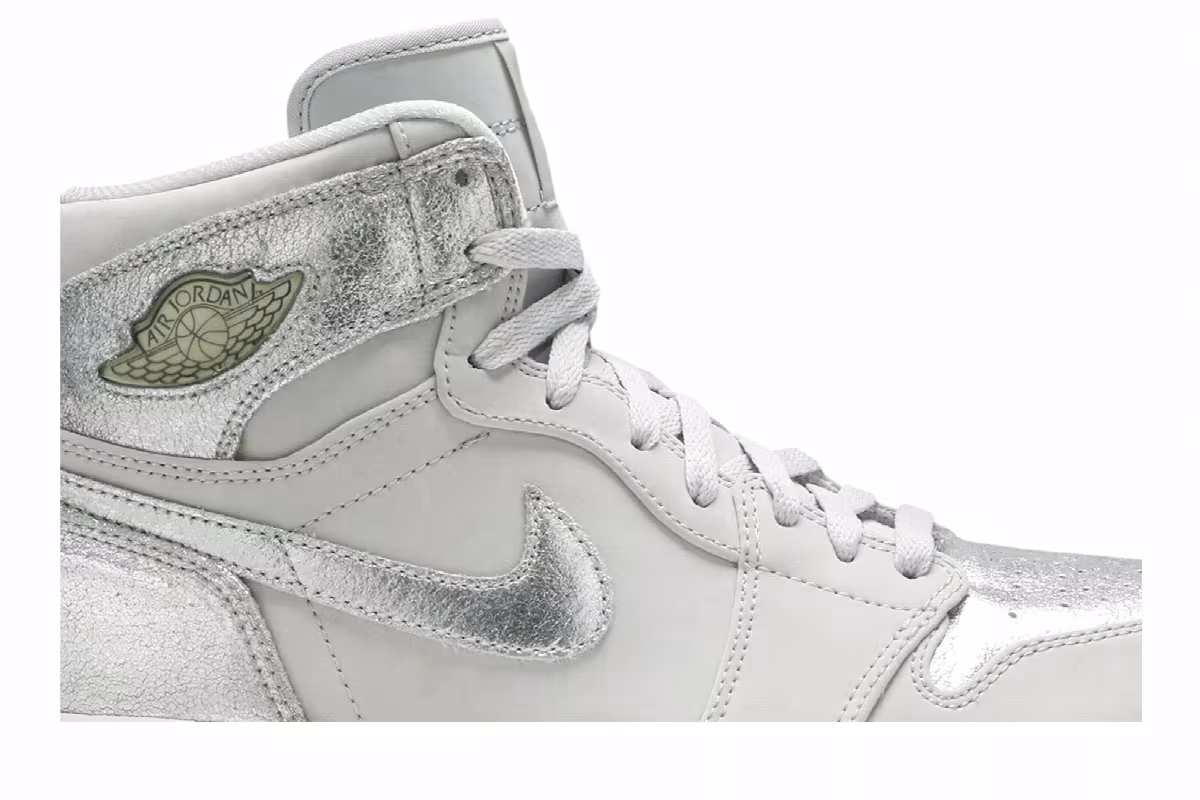 Air Jordan 1 Hi Silver 25th Anniversary, view 3