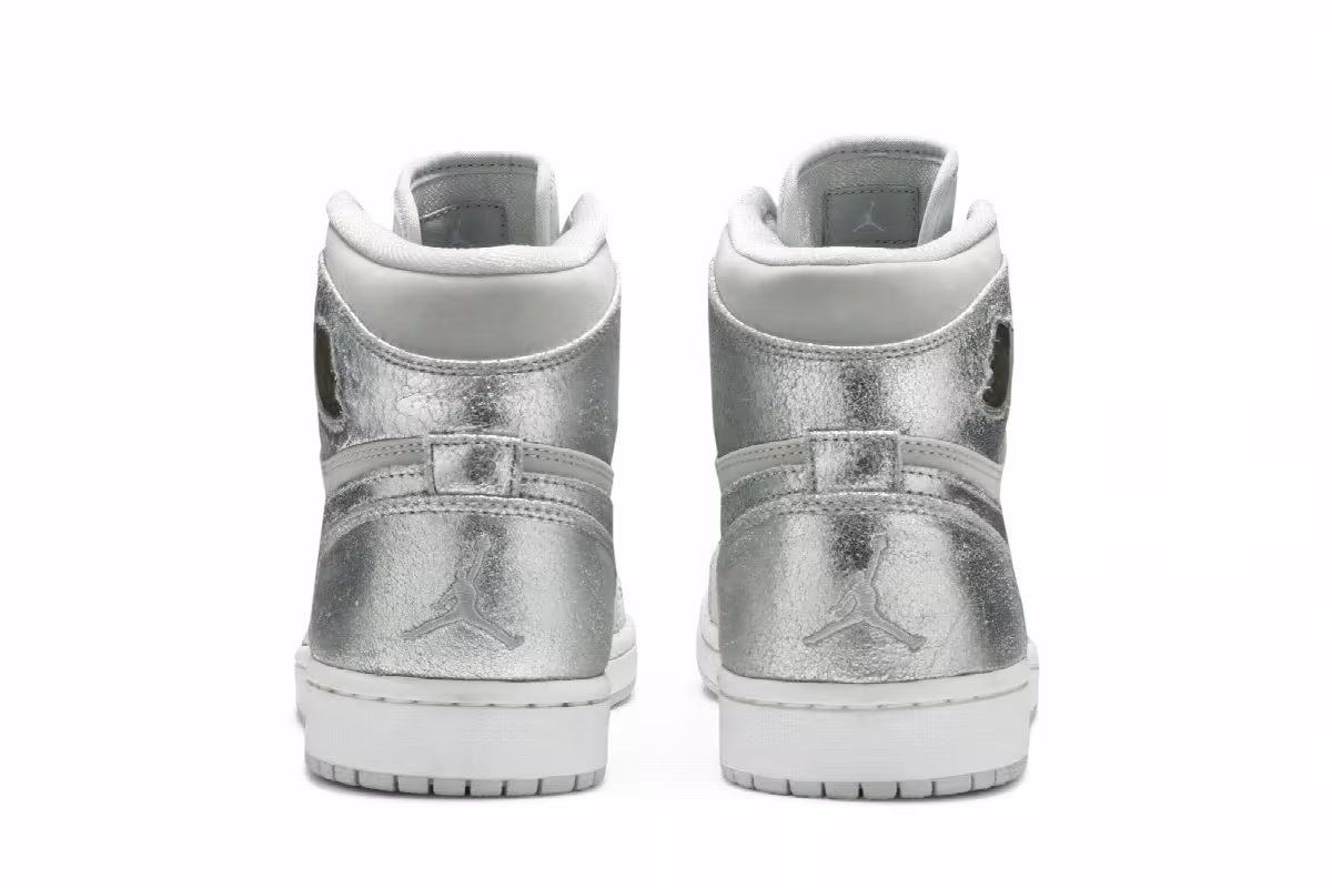 Air Jordan 1 Hi Silver 25th Anniversary, view 7