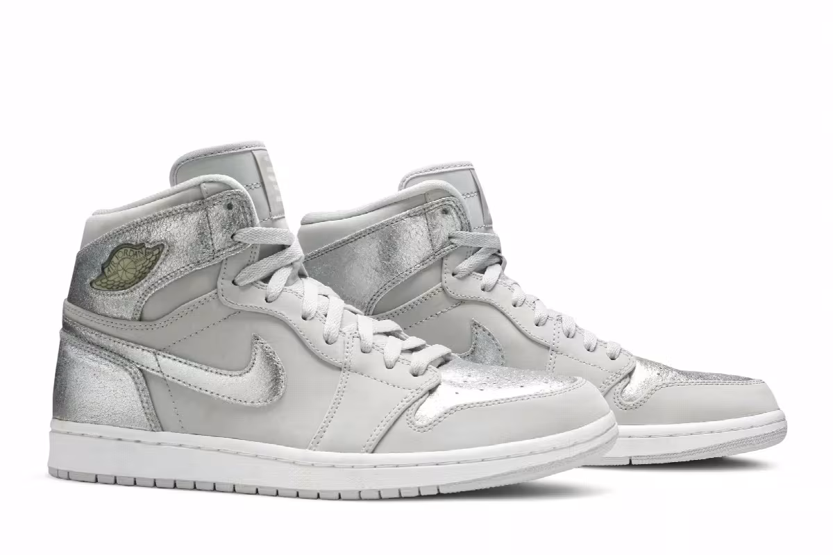 Air Jordan 1 Hi Silver 25th Anniversary, view 9
