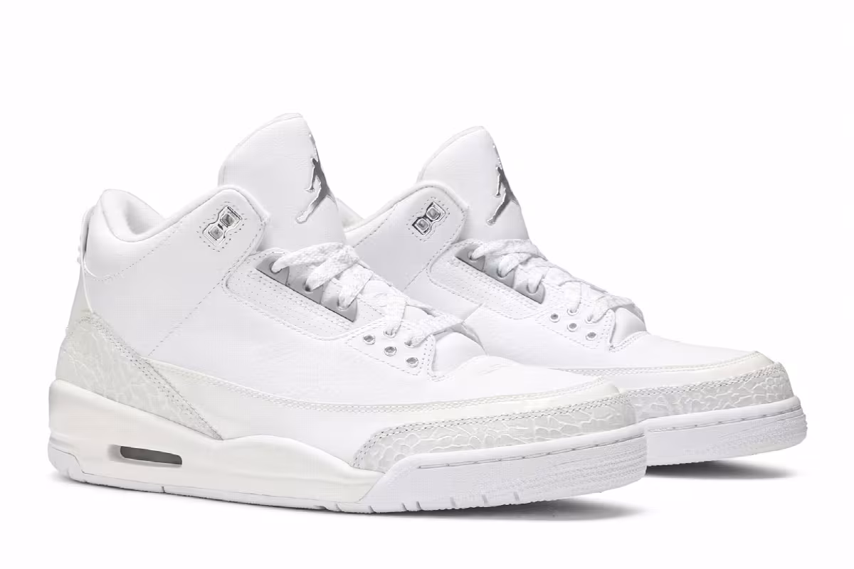 Air Jordan 3 Silver Anniversary, view 9
