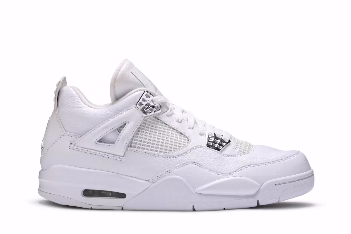 Air Jordan 4 25th Silver Anniversary, view 2