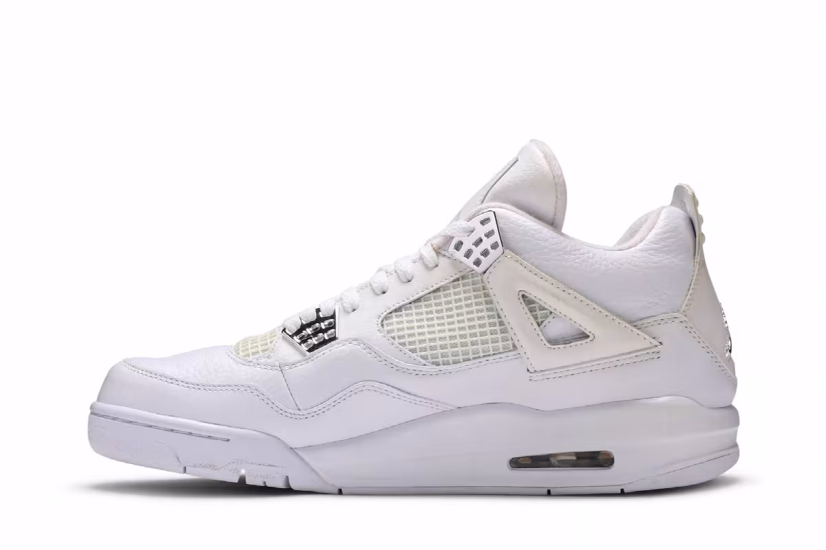 Air Jordan 4 25th Silver Anniversary, view 4