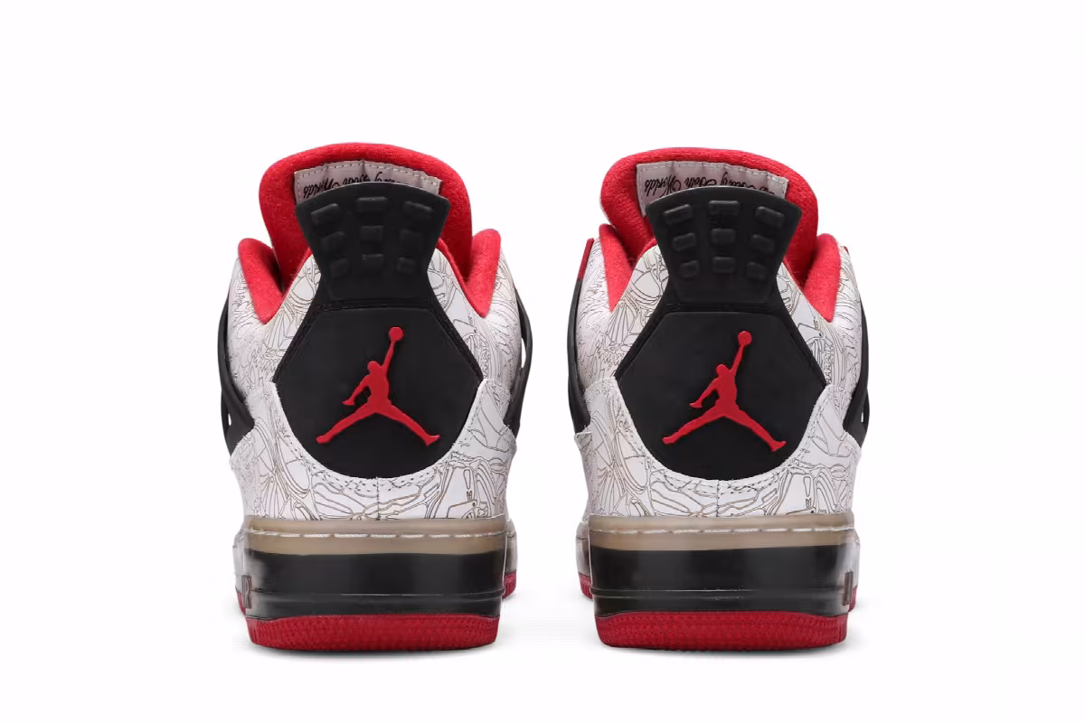 Air Jordan Fusion 4 Premier White Laser, view 7