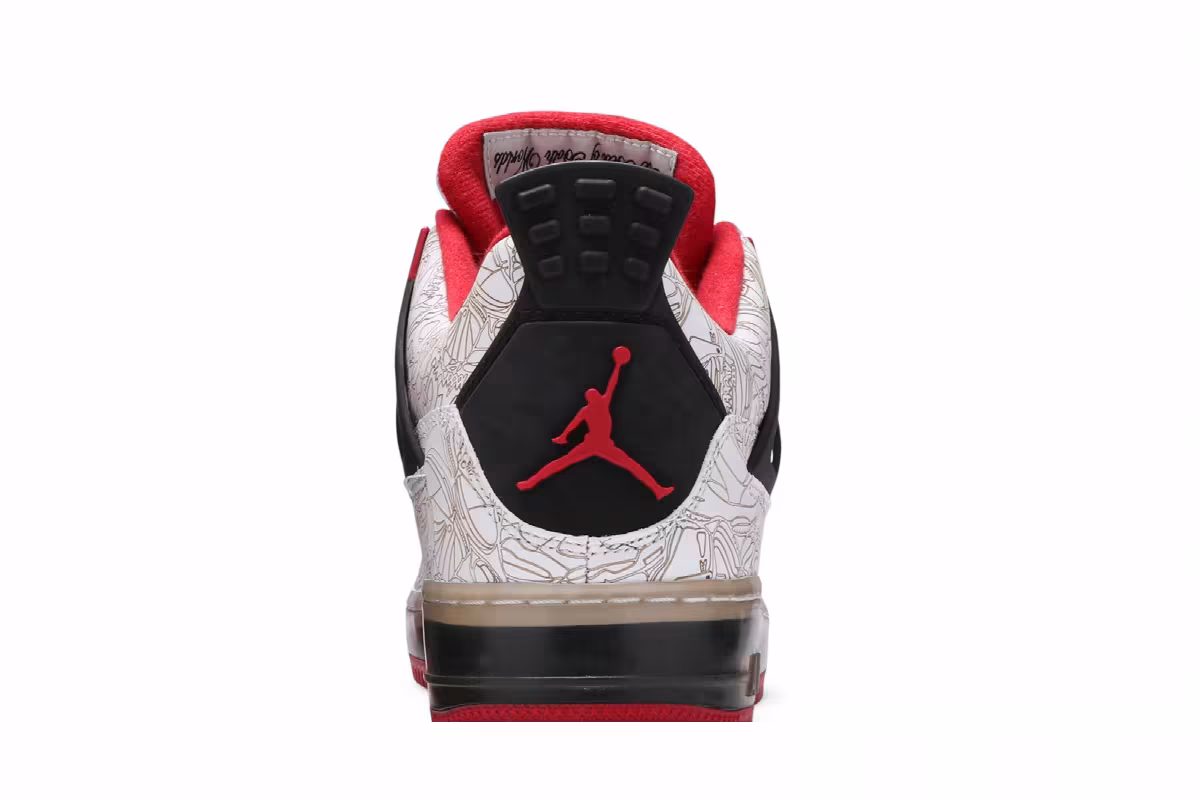 Air Jordan Fusion 4 Premier White Laser, view 8