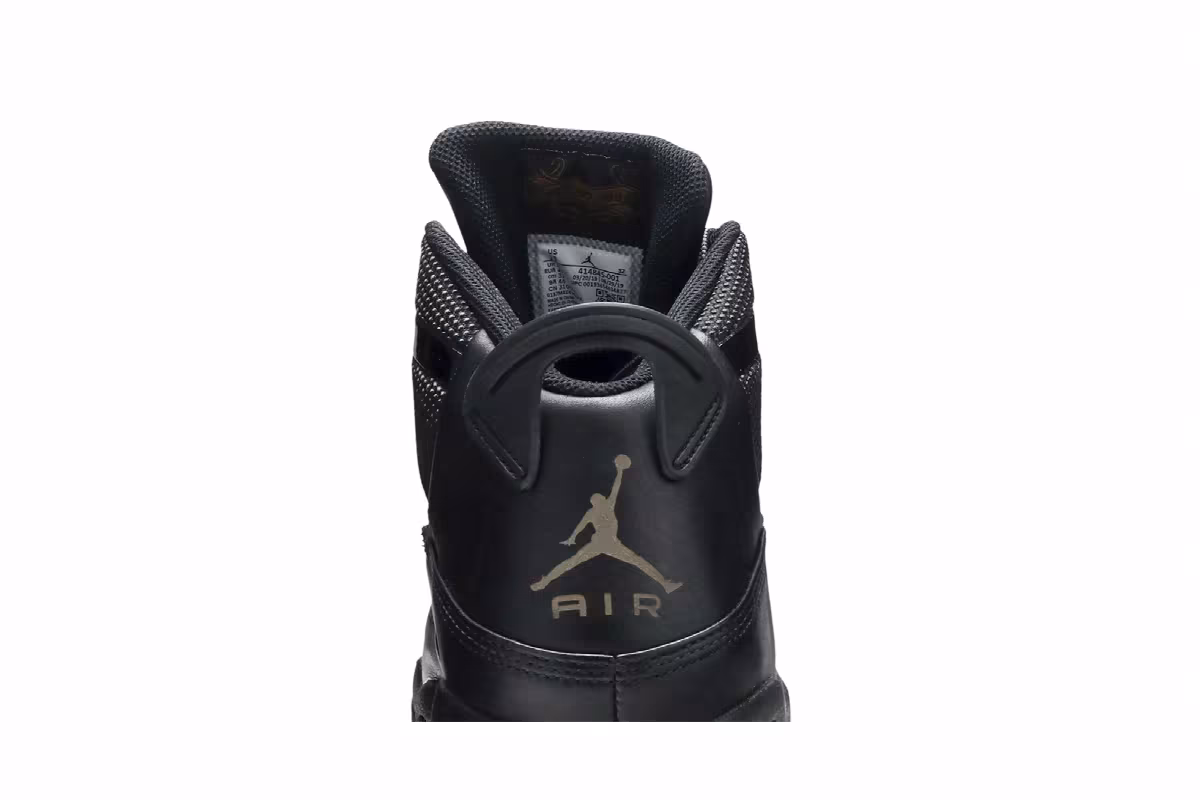 Air Jordan Winterized 6 Rings Black 2010, view 8