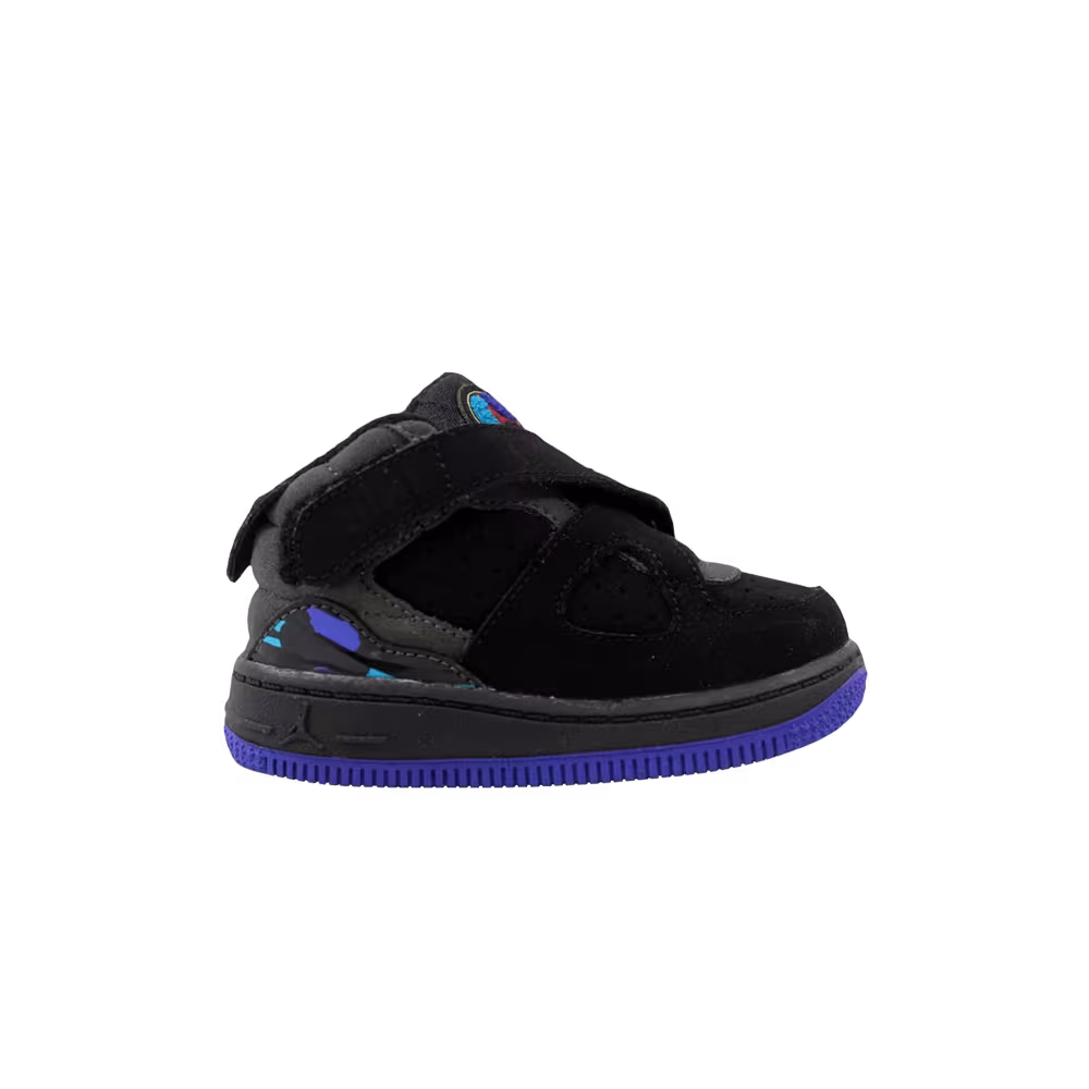 Air Jordan Fusion 8 TD Black Bright Concord