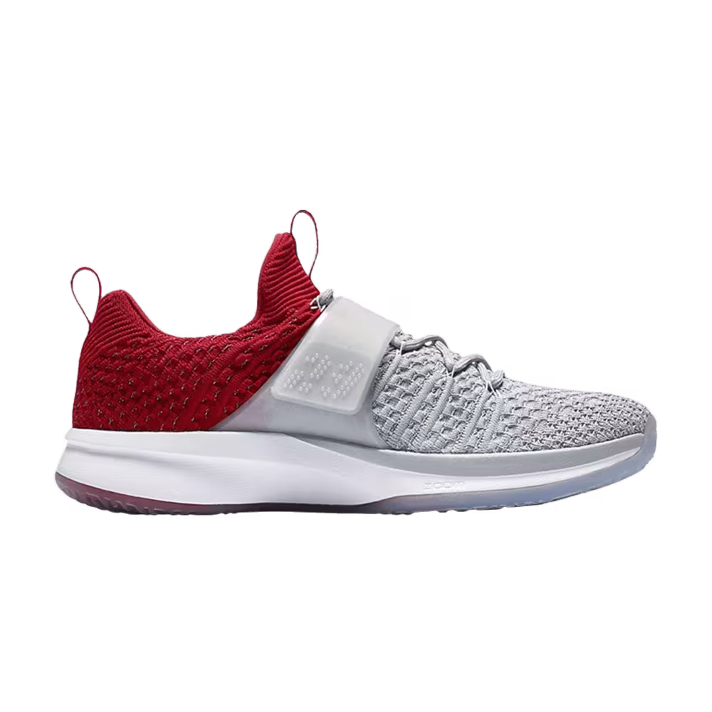 Air Jordan Trainer 2 Flyknit Grey Red