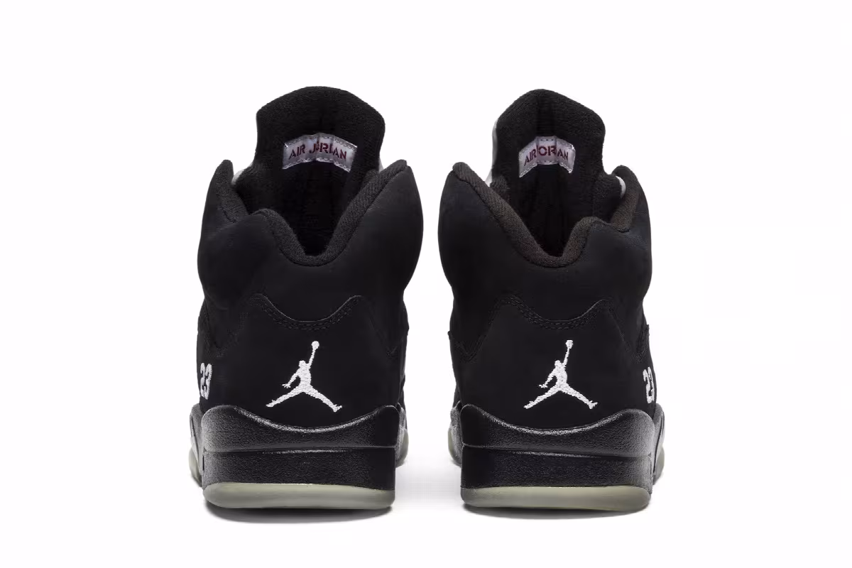 Air Jordan 5 Black Metallic 2011, view 7