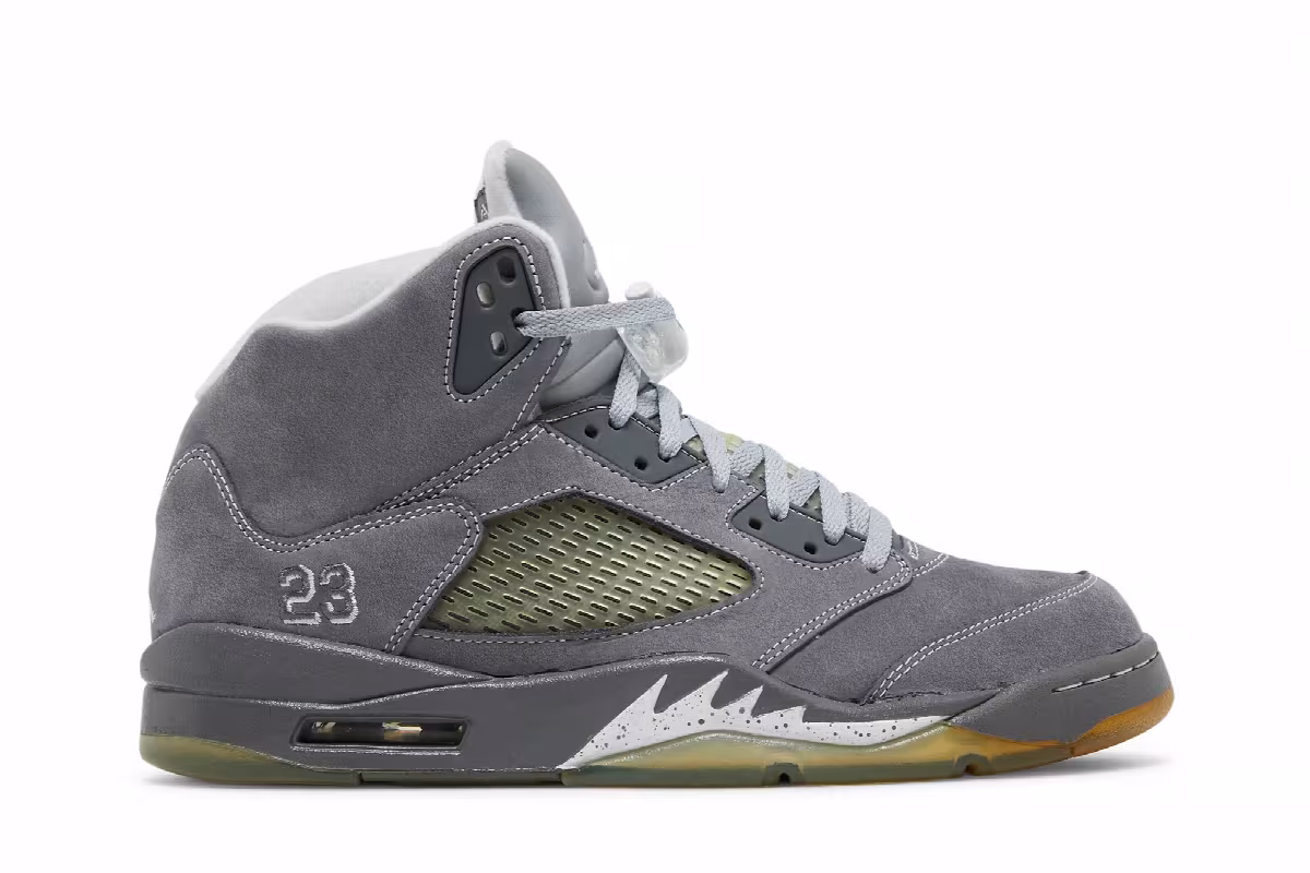 Air Jordan 5 Wolf Grey 2011, view 2