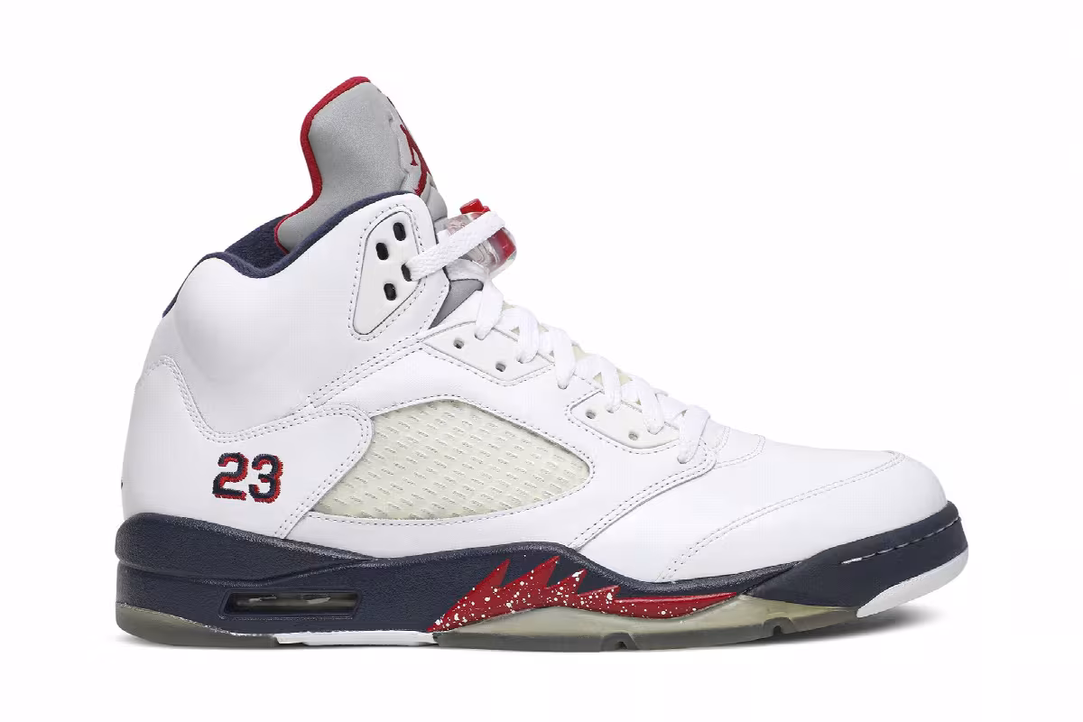 Air Jordan 5 Olympic 2011, view 2