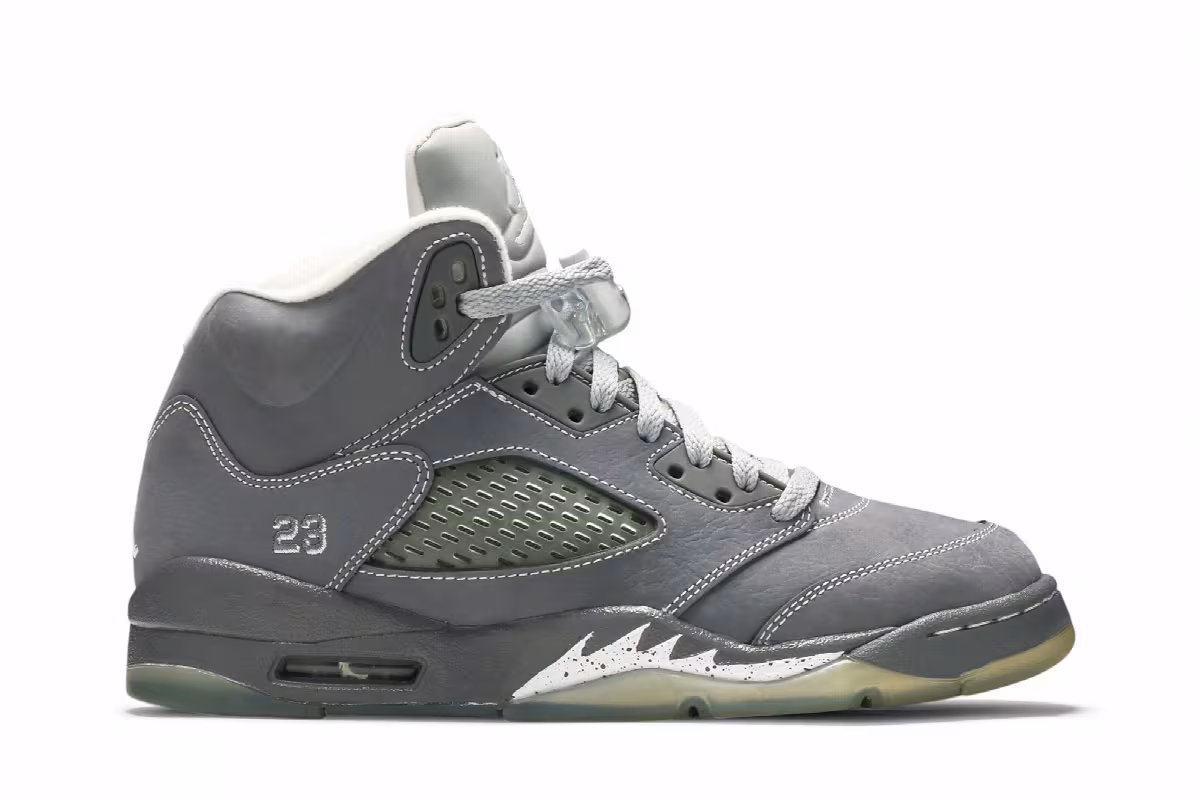 Air Jordan 5 GS Wolf Grey 2011, view 2
