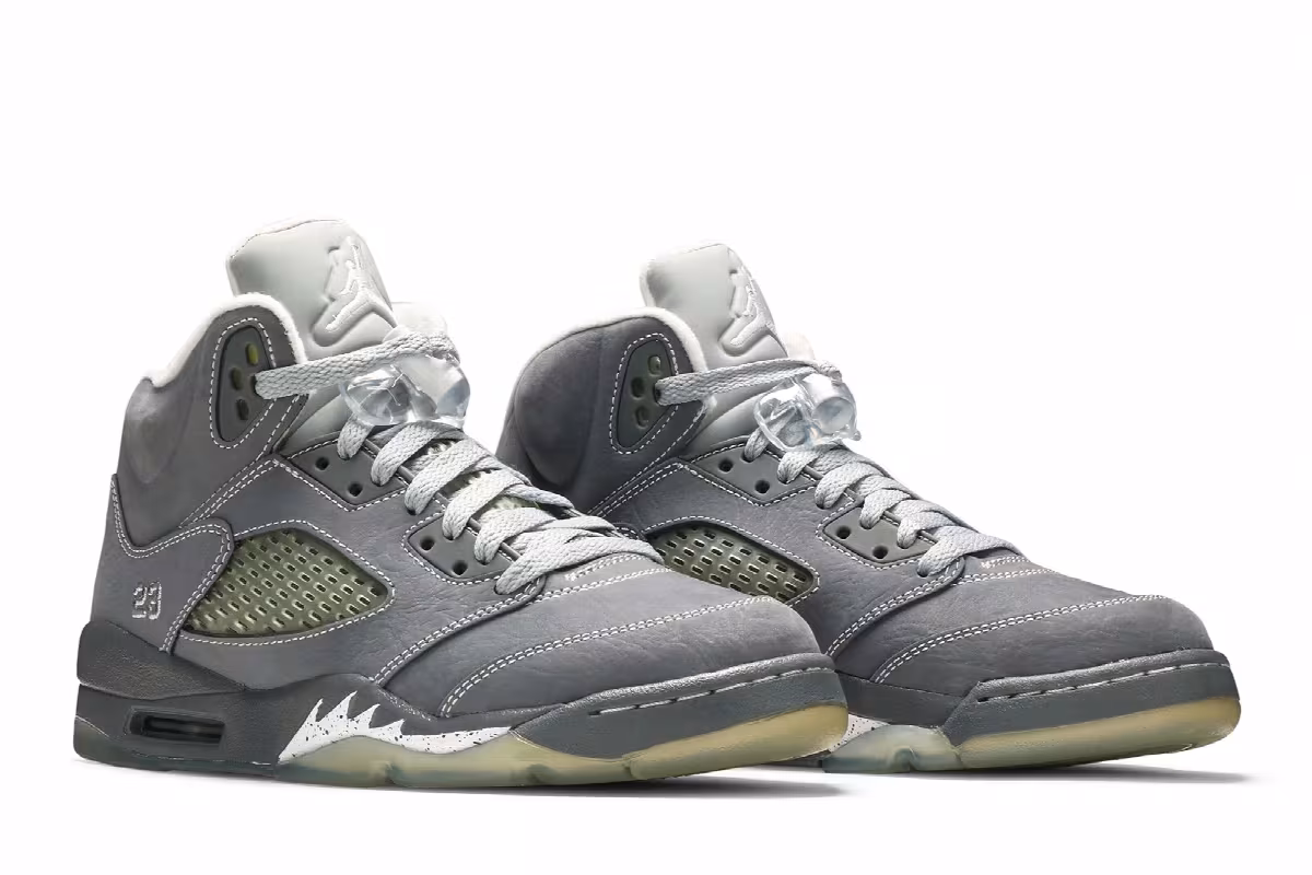 Air Jordan 5 GS Wolf Grey 2011, view 9