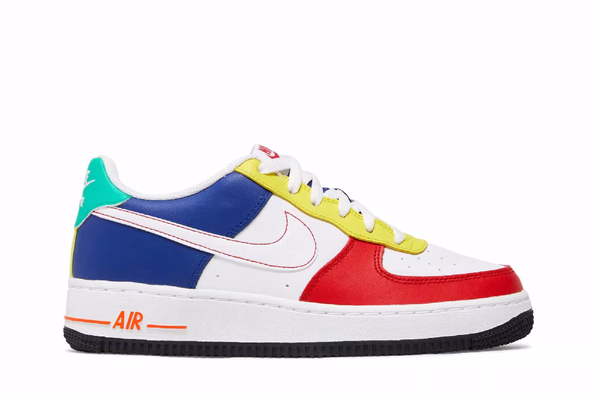 Nike Air Force 1 Low LV8 GS Rubik's Cube, view 2