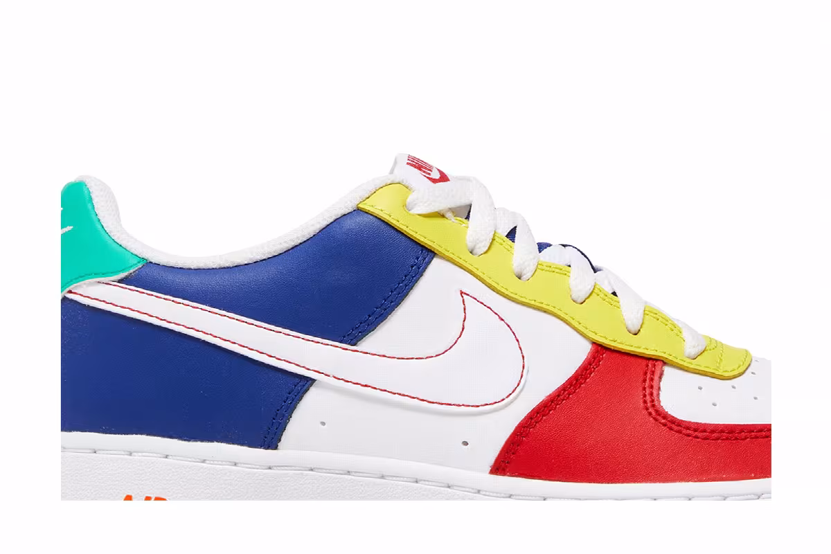 Nike Air Force 1 Low LV8 GS Rubik's Cube, view 3